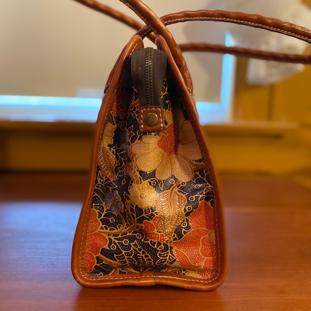 Patricia Nash Multicolor Floral Satchel - Picture 5 of 6